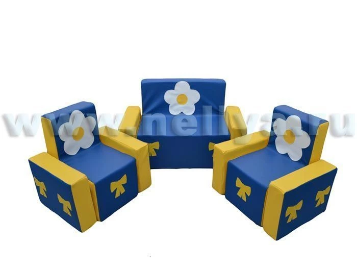 Candy Furniture "Nellya" Sofa and Armchairs Set