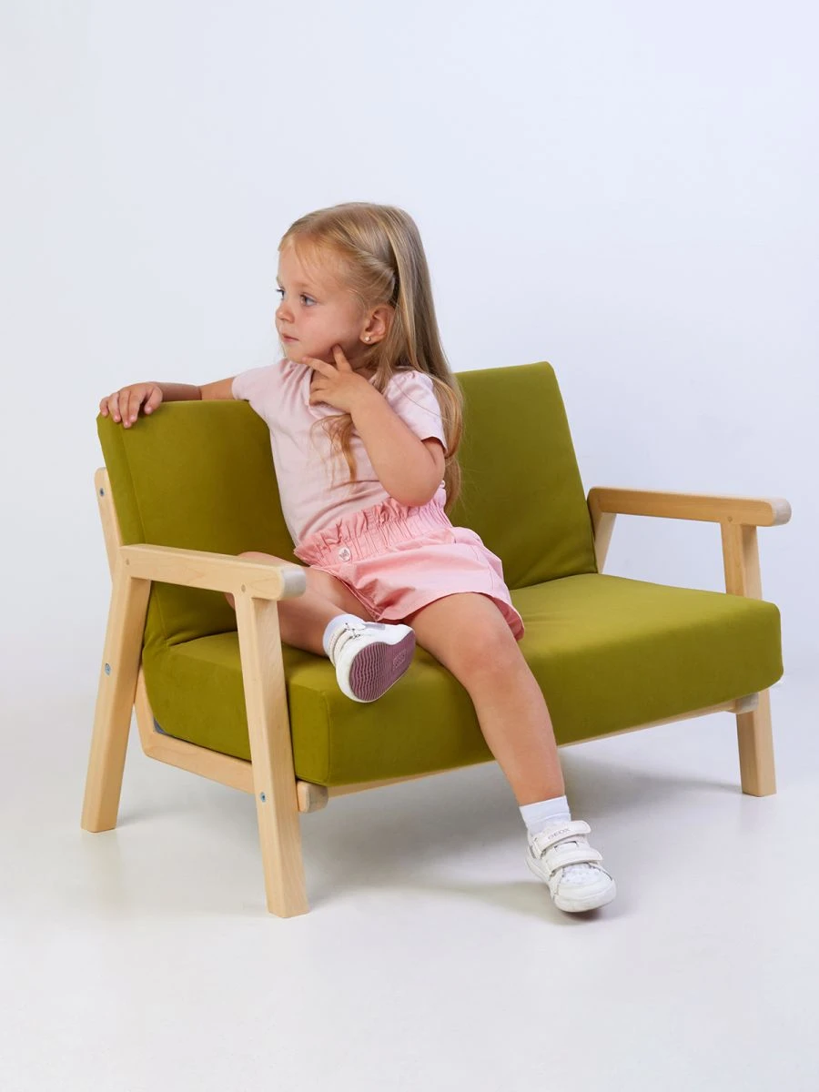 Children's Sofa Aurora - Green