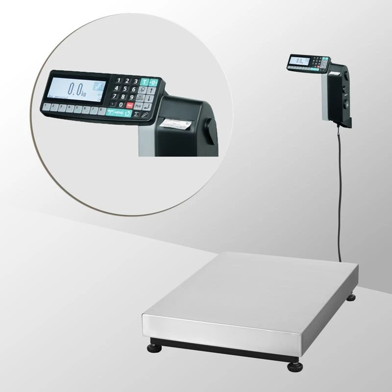 Electronic Platform Scales with Label Printing TV-M-300.2-RL1