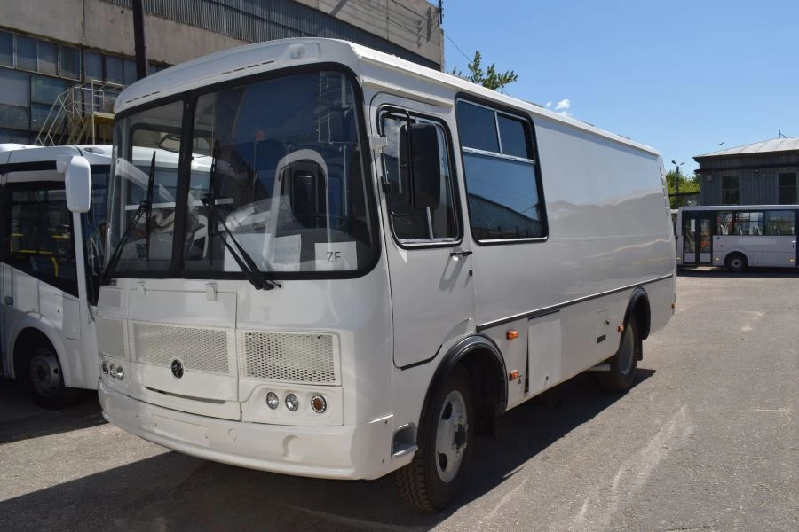 Mobile Environmental Control Laboratory Truck 120210-07 based on PAZ-3205