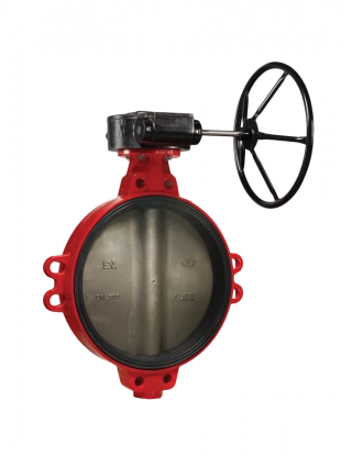 Granvel DN400 mm PN10 Bar Wafer Type Butterfly Valve