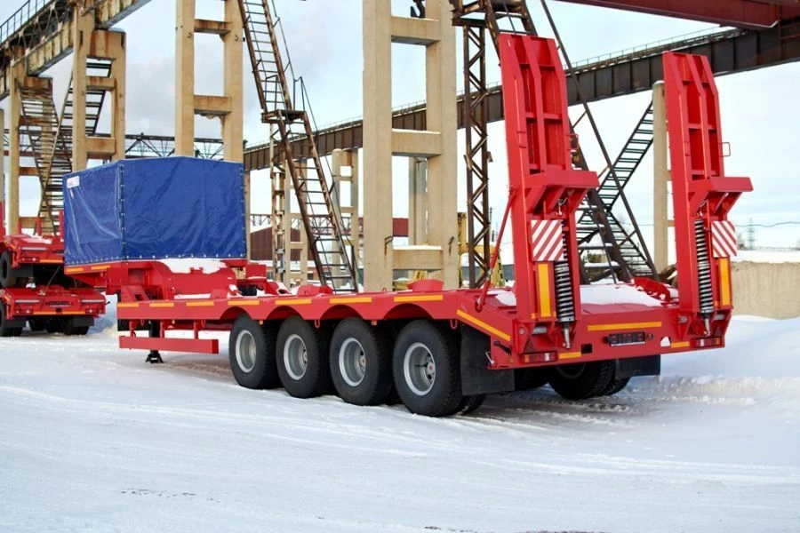 Politrans 94165-050 Semi-Trailer with Metal Platform