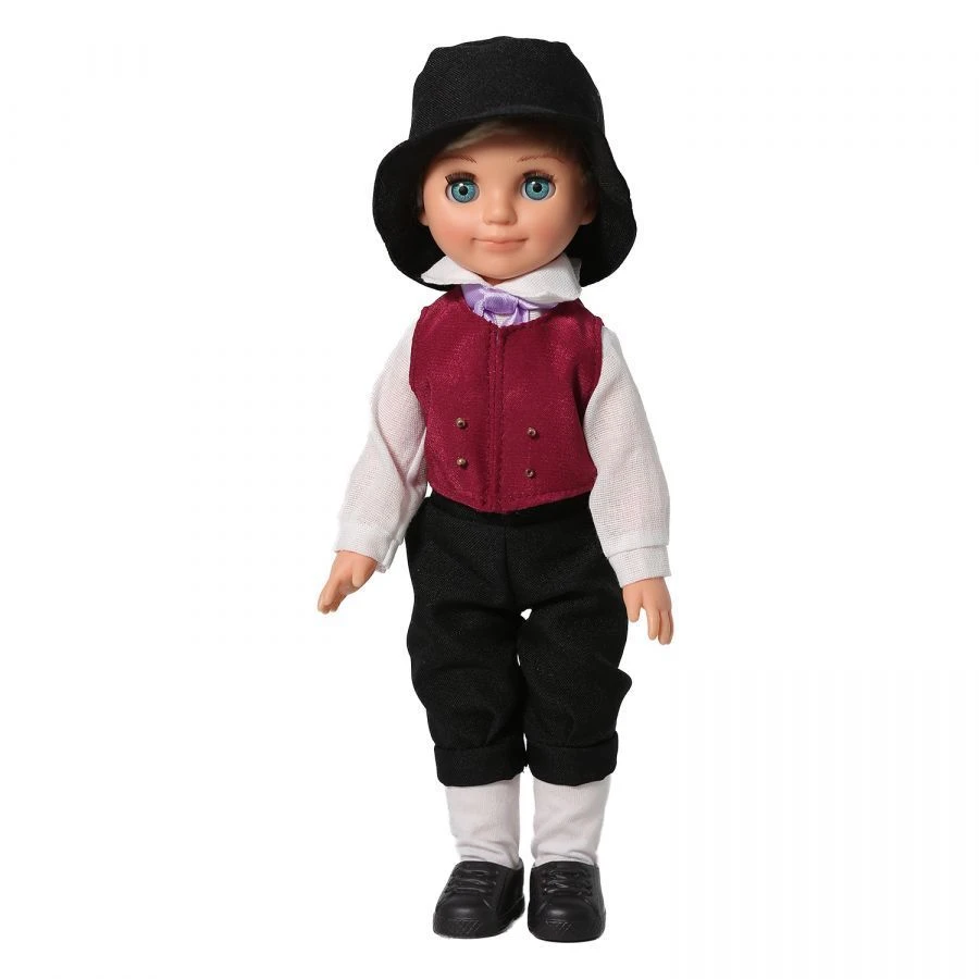 Norwegian Costume Boy Doll 30 cm, V3919