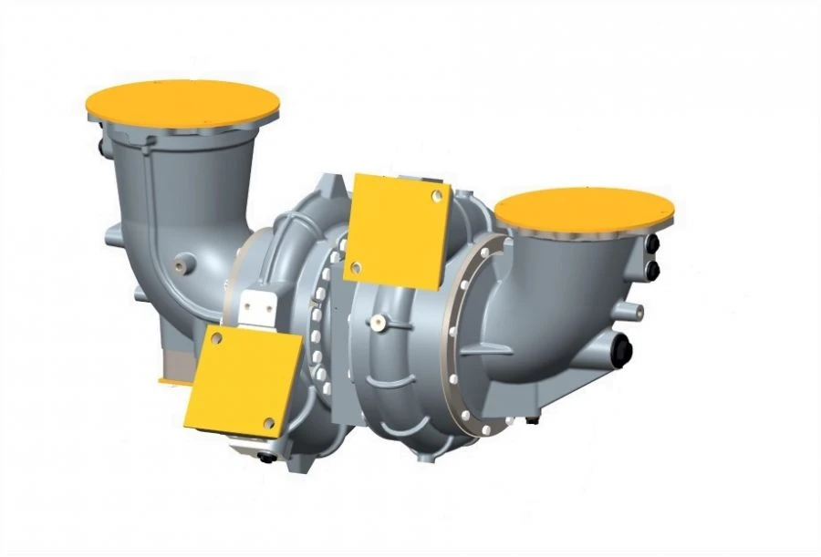 Turbocharger for Medium and High-Speed Gas and Diesel Engines up to 6PK 0.6-0.7 820C SKB "Turbina" Russia