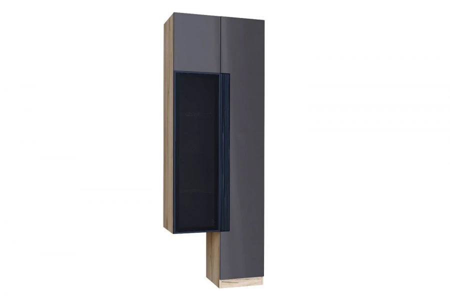 Köln Display Cabinet with Showcase (Golden Oak/Anthracite) Model LD.674020.000