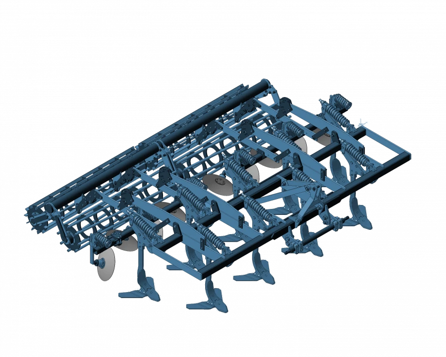 Stubble Cultivator KSN-4 for Pre-Sowing Soil Treatment