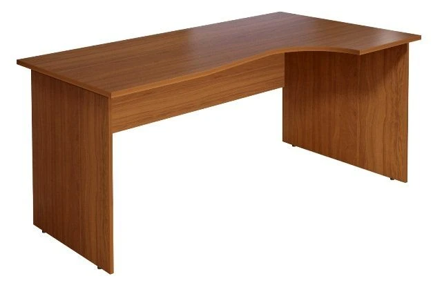 Curved Right Desk SM6 Monolith Series