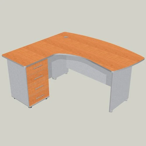 Single Pedestal Computer Desk STK-11