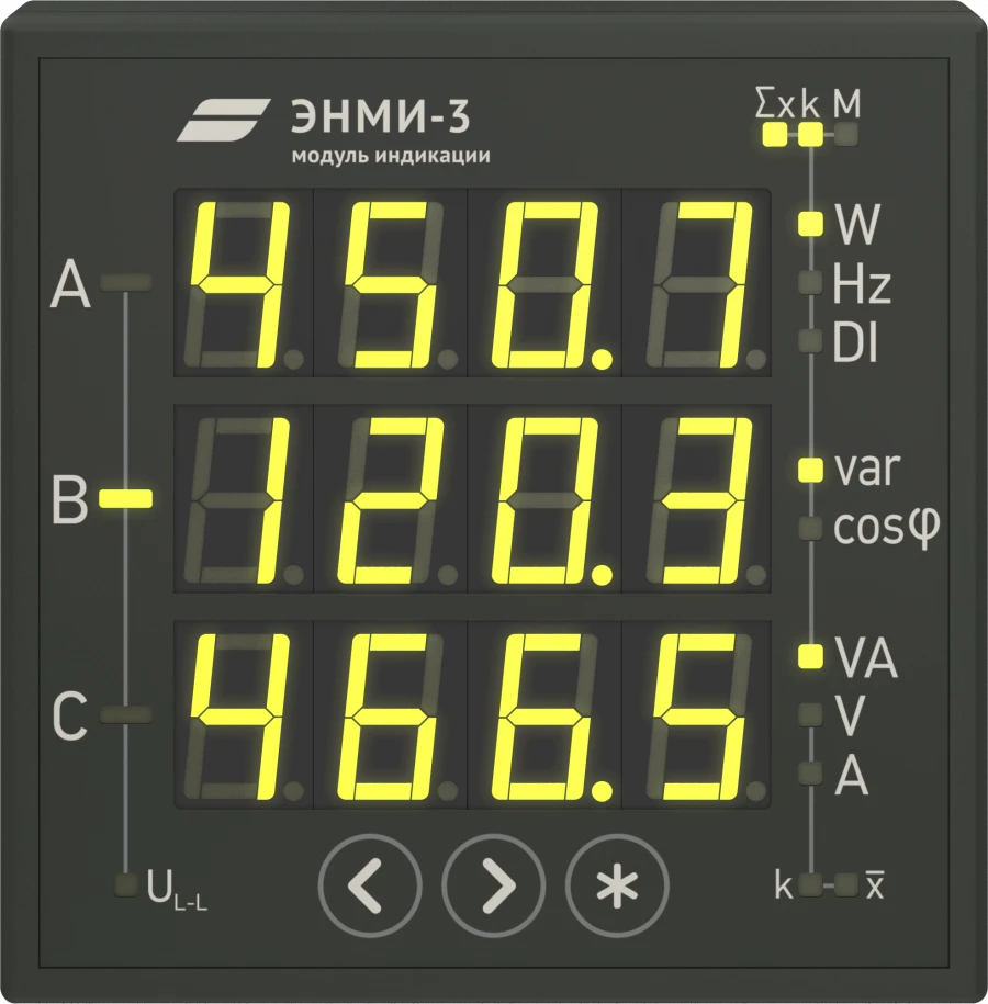 ENMI-3 Indication Modules for Measurement Display