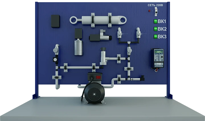 Hydraulic Laboratory Setup for Studying Pumps and Pipelines (GD-1)