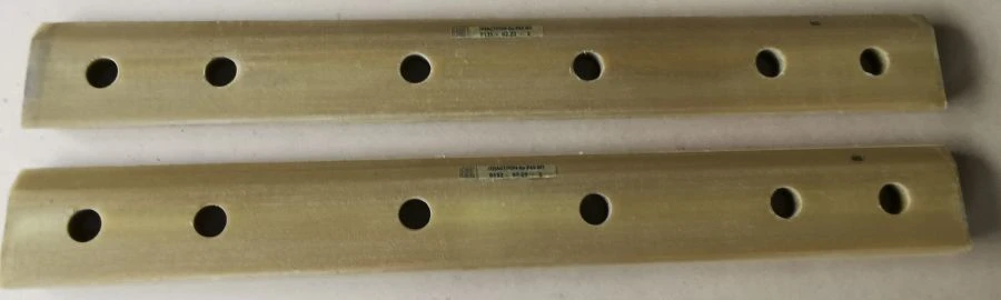 Composite Insulation Pads PLASTRON R65 VP CP 499 (Version 2) for Railway Insulation Joints