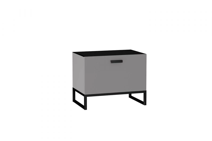 Glossy Slate Gray 650 Cabinet, Model LD.681020.000