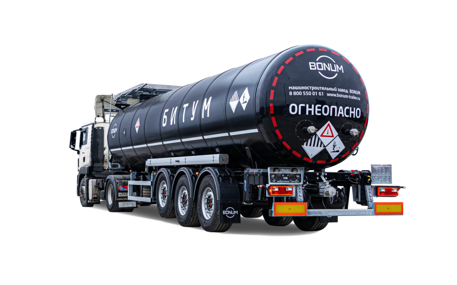 Bitumen Transport Semi-Trailer with Three Axles BONUM 914210