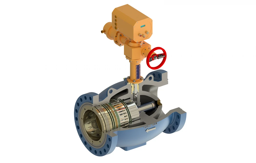Asymmetric Valves for Centrifugal Compressors