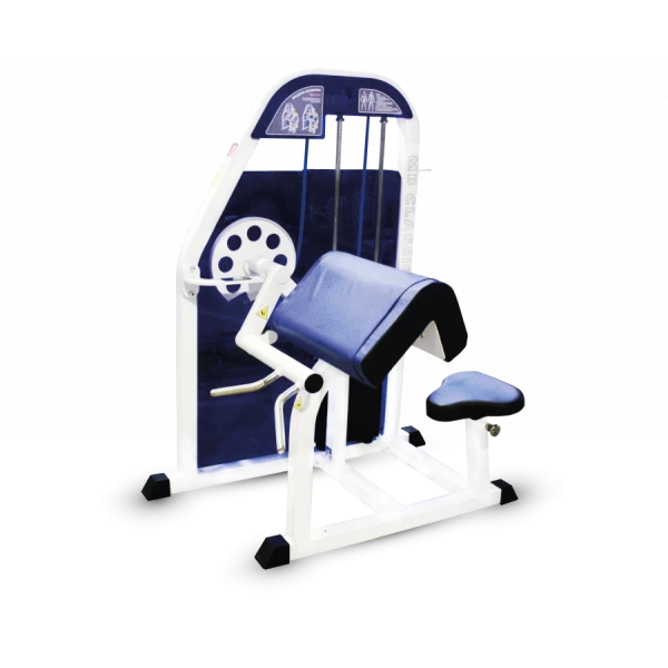 Bicep Machine with Weight Stack for Effective Strength Training