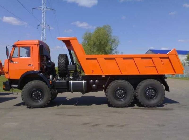 KAMAZ 45141-A5 Dump Truck with KAMAZ 43118-A5 Chassis