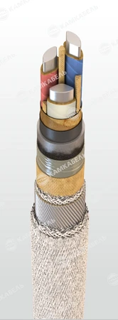 Power Cable with Aluminum Conductors, Insulated with Impregnated Paper, 1 kV, AСП2лШв Model