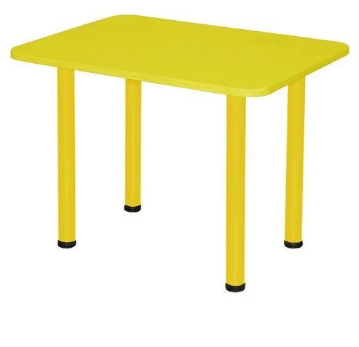 Children's Non-Regulated Table with Metal Supports