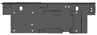 Rear Floor Mat with Sound Insulation A69S12 5109044 10