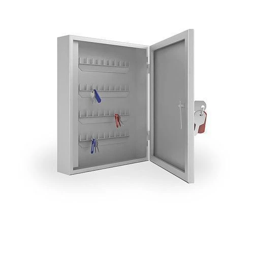 Lockable Metal Key Storage Box by Edelwood