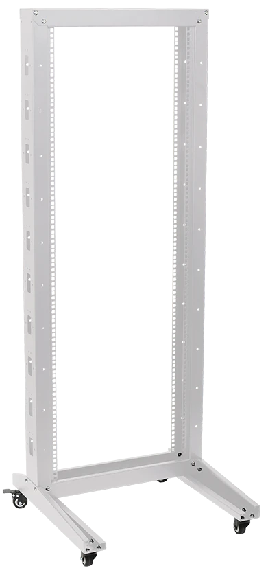 19" Single Frame Rack LF35-42U66-1R ITK, 42U, 600x600, on Wheels, Grey