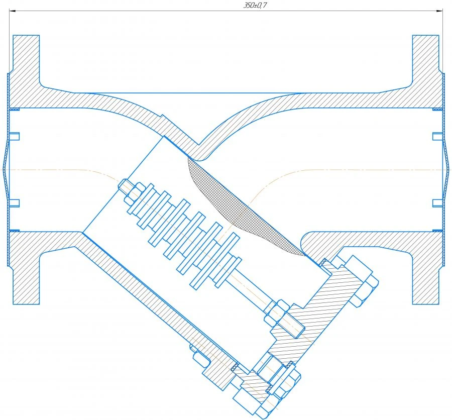 Flanged Magnetic Filter DN 100