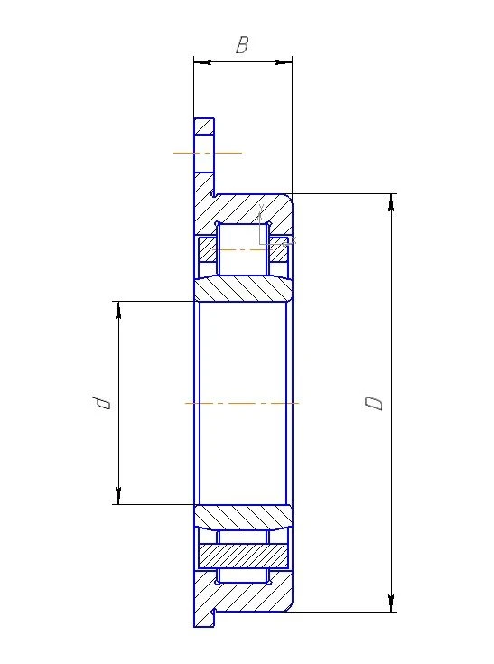 Rolling Bearing 5-812212P-TU 3900-A