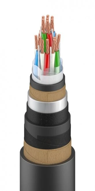 Signal and Locking Cable with Multi-Stranded Conductors and Polyethylene Insulation