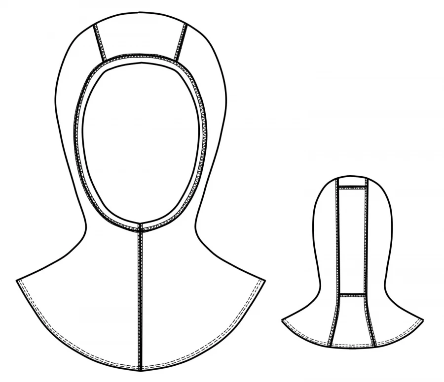 Knitted Balaclava for Head Protection