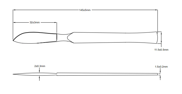 Surgical Scalpel 08.0014.02 - Precision Cutting Tool