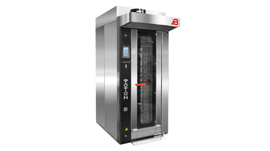 Professional Electric Convection Oven with Rolling Trolley "PHOTON" 4.5V Rotating