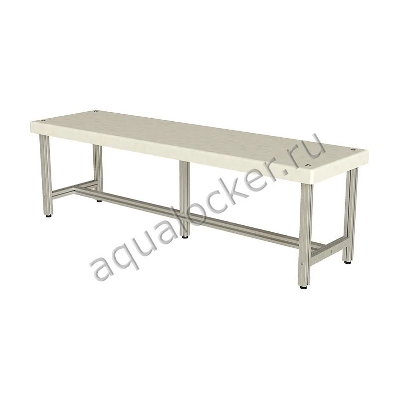 Durable Bench for Wet Areas - AQUALOCKER
