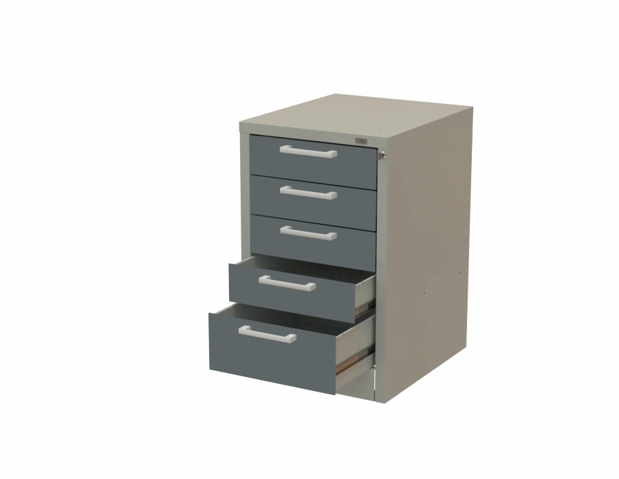 Static-free Metal Storage Cabinets for Tools and Components