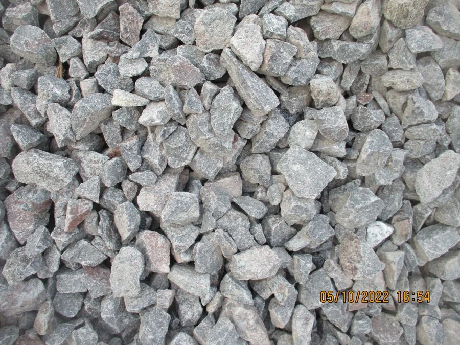 Crushed Gabbro-Diabase Stone 31.5-63 mm for Road Construction