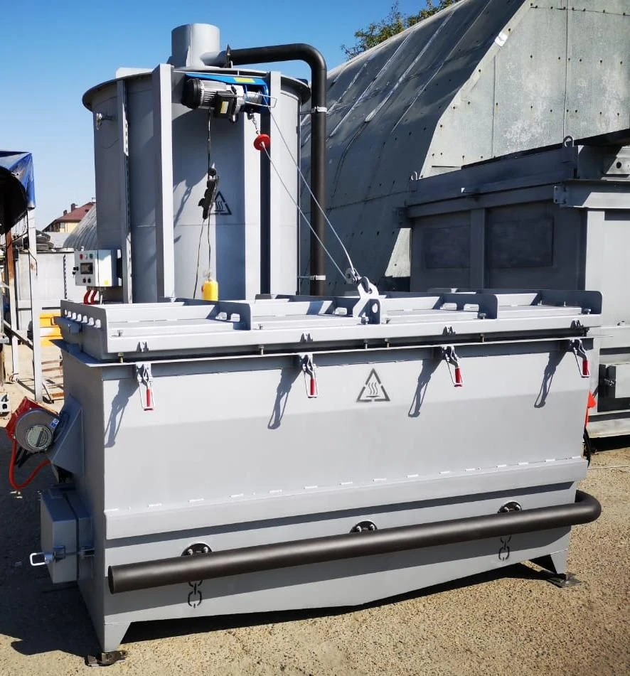 High-Temperature Incinerator for Medical and Industrial Waste - INSI V-1000