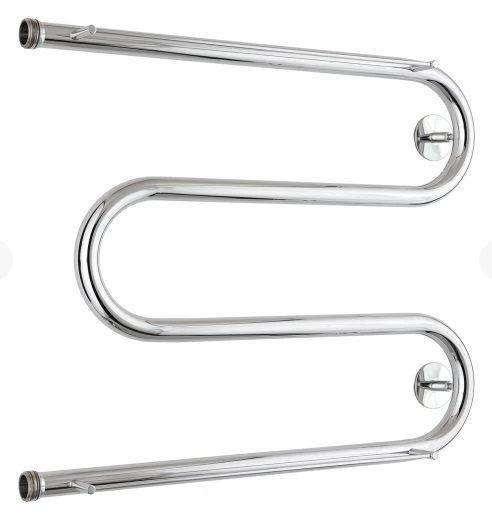 Towel Warmer Style M-Shaped 2P 500x650mm, 1" Thread Connection, Uncoated Model 00014-5065ПС