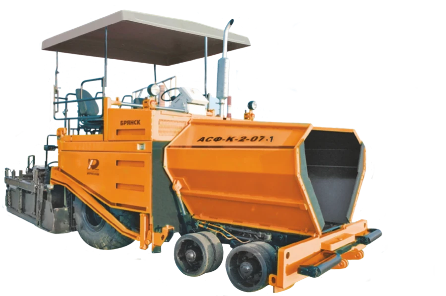 Wheel-Mounted Asphalt Paver for Road Construction ASF-K-2-07-1