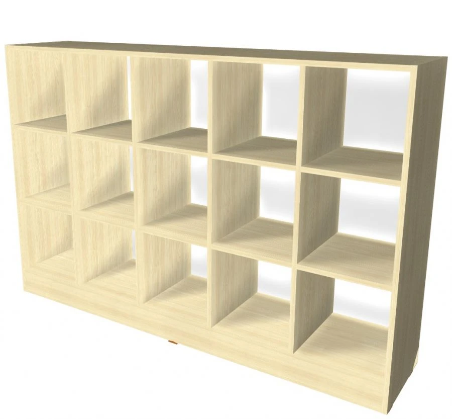 Children's Wooden Pot Cabinet for Preschool Use, Model 9243