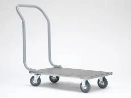 Customizable Metal Cargo Trolley for Heavy Loads