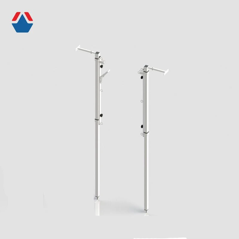 Universal Wall-Mounted Volleyball Stands with Tension System Art. OS-02351