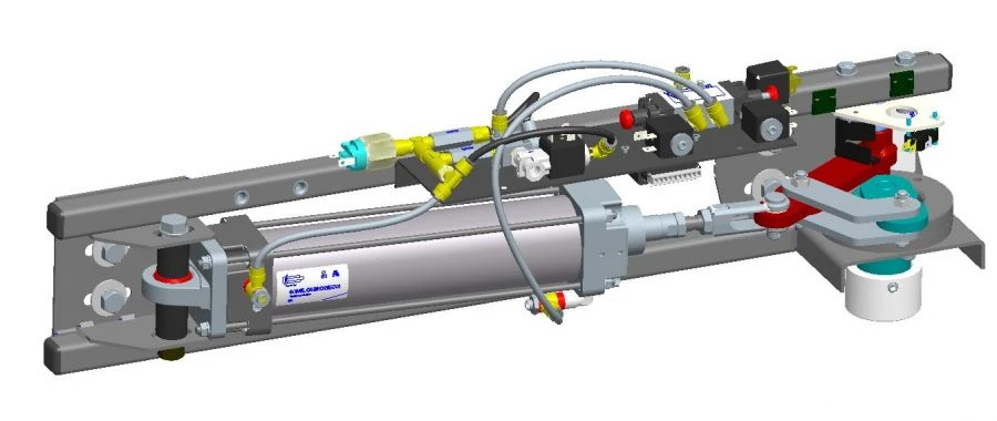 Pneumatic Door Actuator for Vehicles 40N1R63/215T1B002