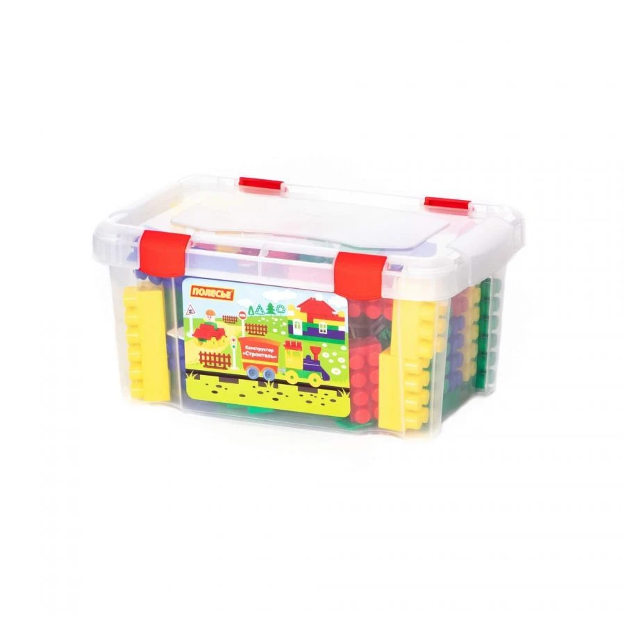 Building Constructor Set "Builder" (71 Pieces) with Container, Code 50472