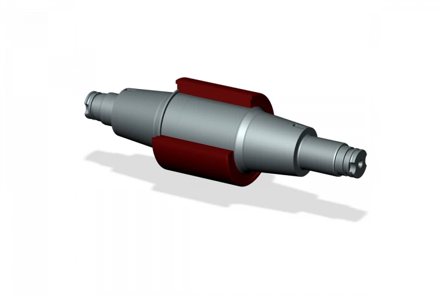 Composite Support Rollers with Bandages