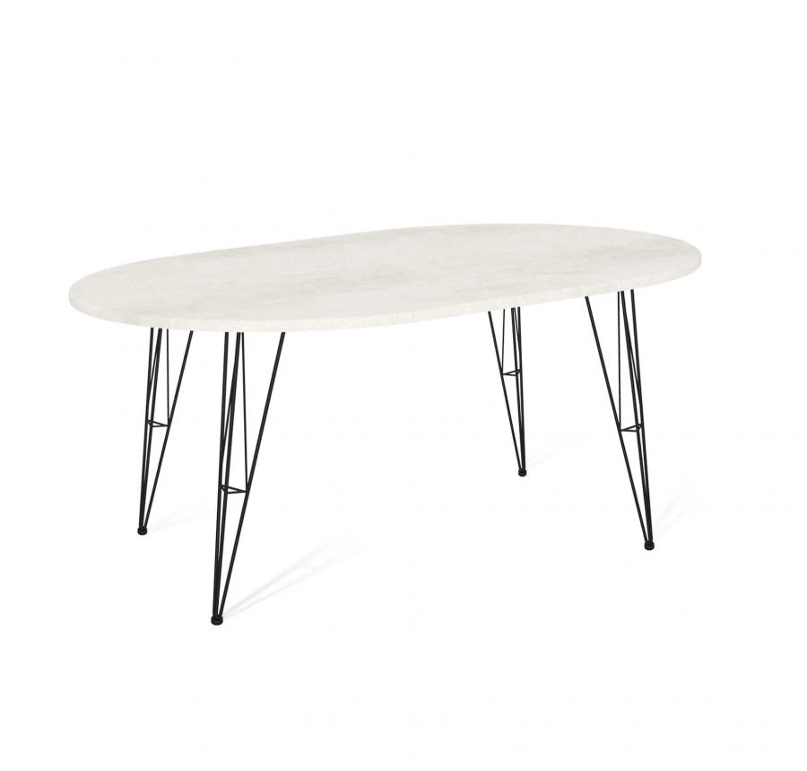Sheffilton SHT-TU10/120-80 Oval MDF Table