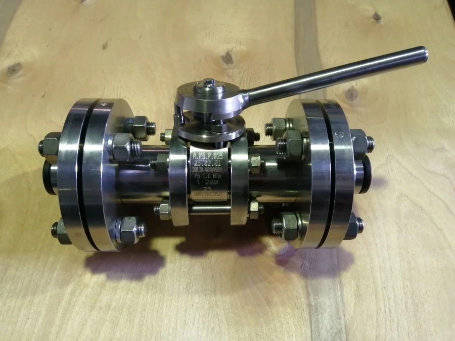 Industrial Ball Valve for Nuclear Applications - Reliable Shutoff Device