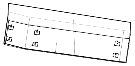 Fiberglass Composite Belt with Metal Inserts S.15М-10.70.010-001