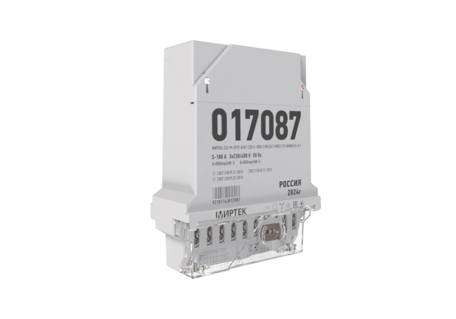 Multifunctional Three-Phase Energy Meter MIRTек-32-РУ-SP37-1