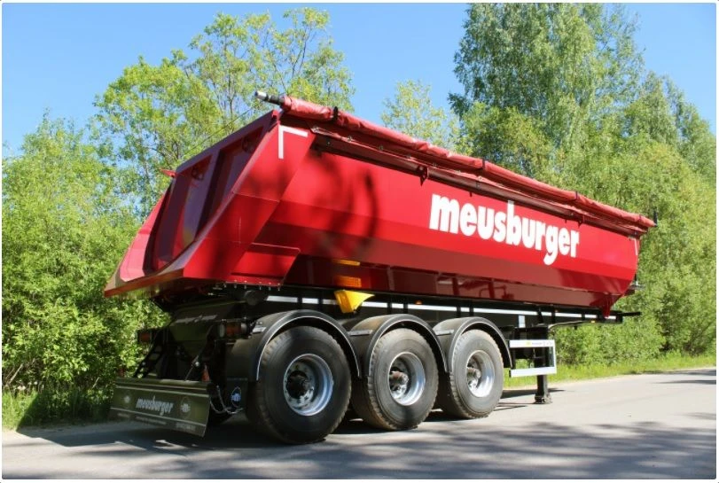 Tri-Axle Dump Semi-Trailer SK-361