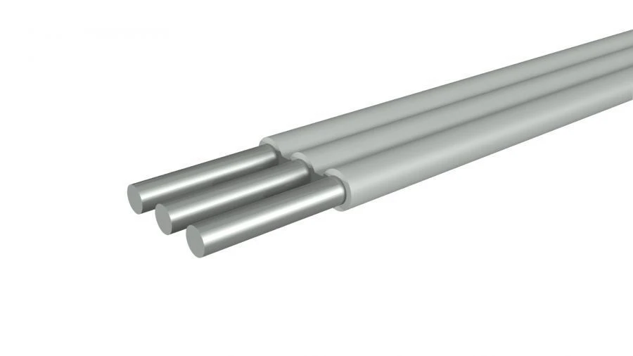 Flat PVC Insulated Aluminum Wire for 450/750V Electrical Installations