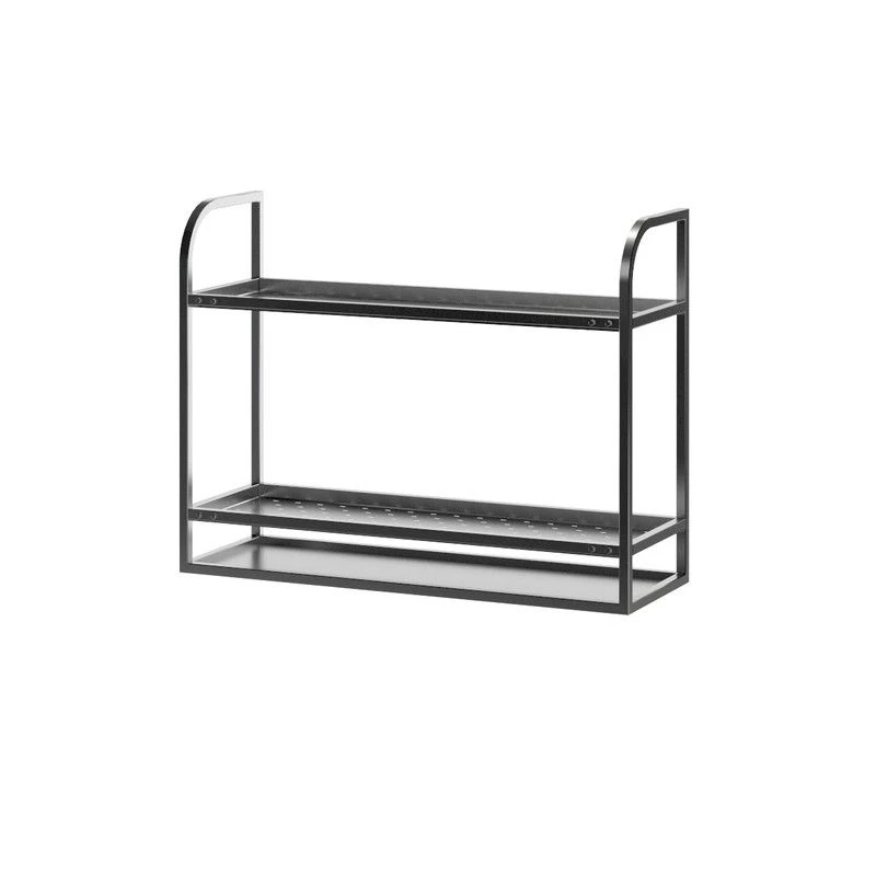 Perforated Stainless Steel Glass Shelf PS-2